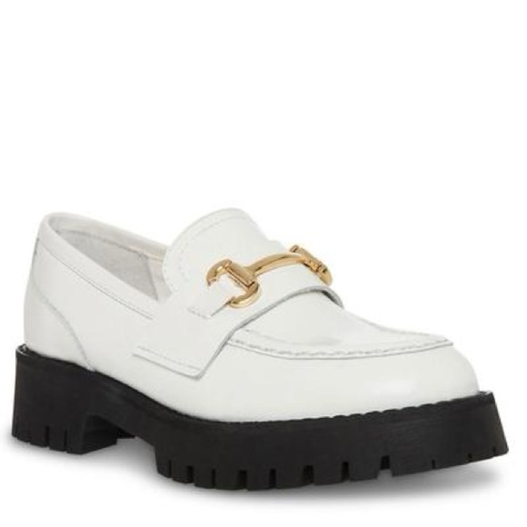 Steve Madden Shoes - Steve Madden Lando Womens Leather Upper Slip-on Loafers